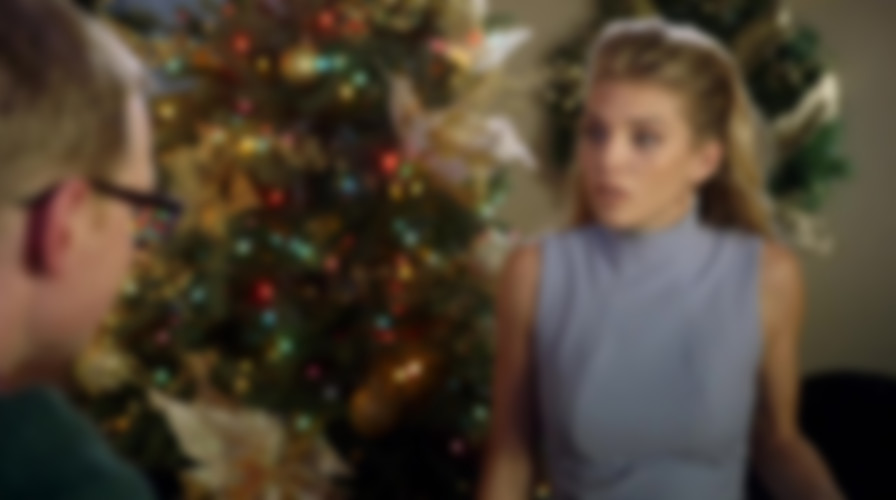 The Christmas Parade backdrop