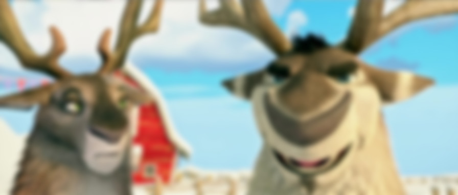 Elliot the Littlest Reindeer backdrop
