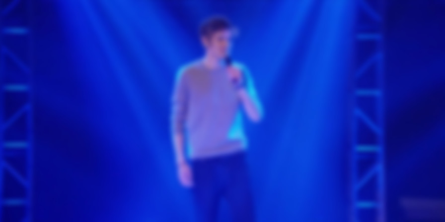 Bo Burnham: Make Happy backdrop