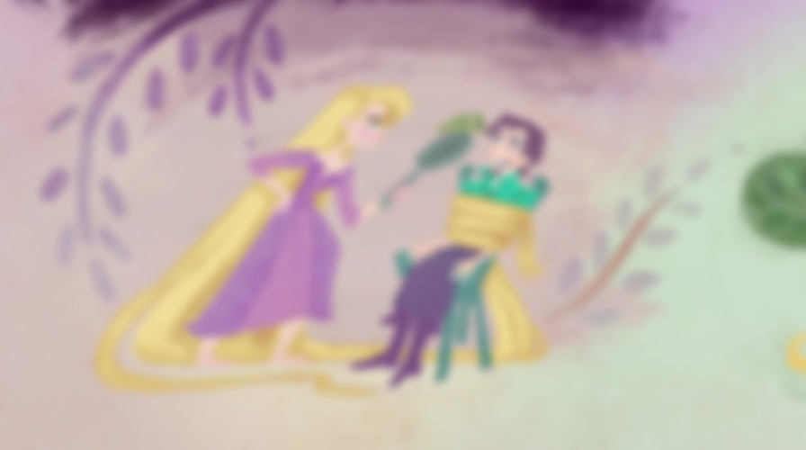Tangled: Before Ever After backdrop