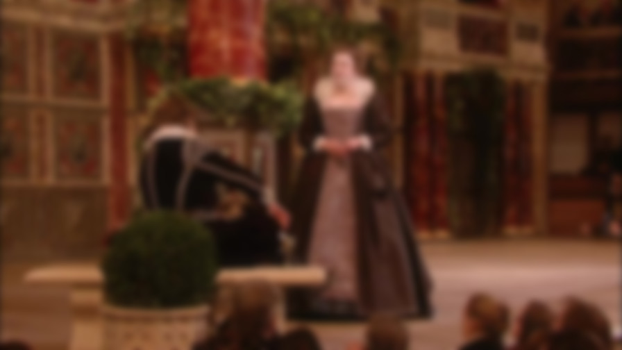 Shakespeare's Globe Theatre: Twelfth Night backdrop