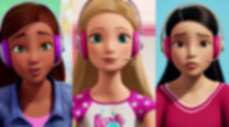 Barbie Video Game Hero backdrop