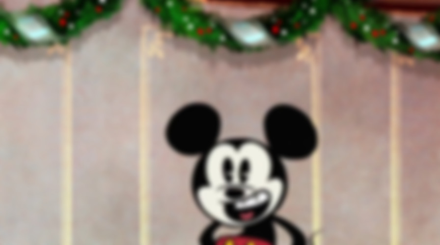 Mickey Mouse Duck the Halls: A Mickey Mouse Christmas Special backdrop