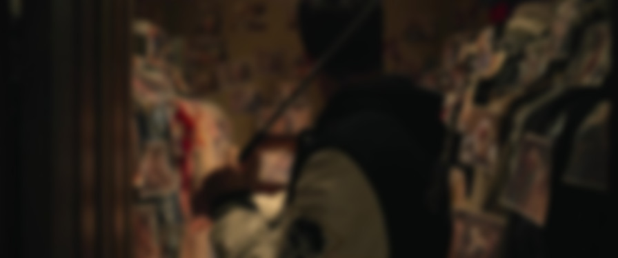 There's Someone Inside Your House backdrop