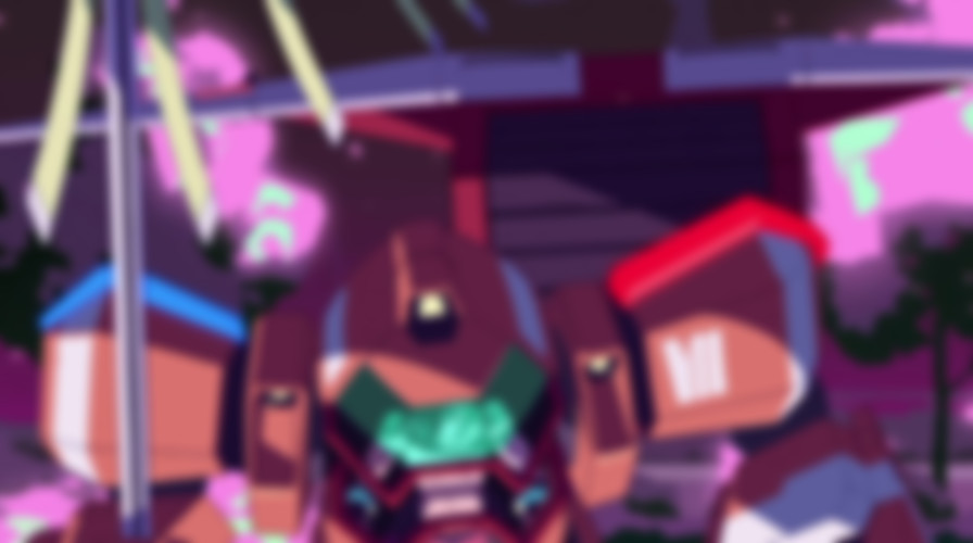 Promare backdrop