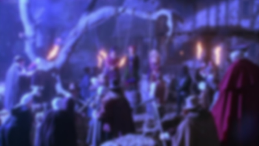 The Hocus Pocus 25th Anniversary Halloween Bash backdrop